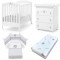Set Erbesi Charly Bianco Grigio