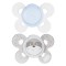 Chicco Physio Comfort Silikon Schnuller 2 Stück Weiß Beige 0-6m