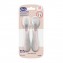 Set Posate Chicco Metal Cutlery in Acciaio 18M+ Rosa