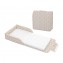 Co-Lettino da Viaggio 2 in 1 Bolin Bolon Cuori Beige