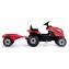 Trattore Smoby Farmer XL con Rimorchio Rosso