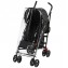 Safety 1st Slim Kompakter Liegebuggy Mit Sonnenverdeck Schwarz/weiß Gepunktet