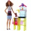 Bambola Barbie Playset Toelettatrice con Cagnolino