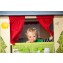 Roba Spielhaus-kombination Rollenspiel Haus Für Kinder Verwendbar Als Kaufladen Kasperletheater Tafel Schalter Für Post/bank/kiosk