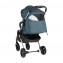 Passeggino Knorr-Baby X-Easy-Fold Melange Jeans Blu