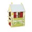 Roba Spielhaus-kombination Rollenspiel Haus Für Kinder Verwendbar Als Kaufladen Kasperletheater Tafel Schalter Für Post/bank/kiosk