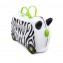 Valigia Cavalcabile Trunki Zimba Zebra Bianco