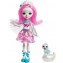 Bambola Mattel Enchantimals Saffi il Cigno e Poise