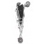 Passeggino Maclaren Quest Black Silver