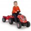 Trattore Smoby Farmer XL con Rimorchio Rosso