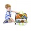 Valigia Cavalcabile Trunki Zimba Zebra Bianco