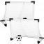 Set 2 Porte Calcetto Mondo Goal Post Mini con Mini Pallone