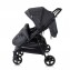 Lorelli Passeggino Gemellare DUO black con borsa
