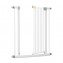 Cancelletto di Sicurezza Hauck Autoclose N Stop KD in Metallo Bianco da 75 a 80 cm