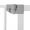 Cancelletto di Sicurezza Hauck Autoclose N Stop KD in Metallo Bianco da 75 a 80 cm