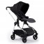 Passeggino iCandy Raspberry Polished Chrome Bloomsbury Black
