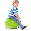 Valigia Cavalcabile Trunki Dinosauro Rex Green