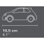 Costruzioni Cobi Modellino Auto Abarth 595 Competizione