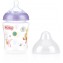 Biberon Nuby SoftFlex Anticolica Flusso Lento 270ml Viola