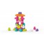 Mattoncini Mega Bloks 60 Pezzi con Sacca Rosa