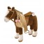 Cavallo di Peluche per Bambole Gotz Brown Beauty