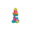 Mattoncini Mega Bloks 60 Pezzi con Sacca Rosa