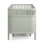 The Sebra Bed Baby & Jr. &ndash; culla trasformabile in letto junior Mist Green