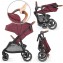 Passeggino Kinderkraft Grande 2020 Burgundy