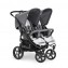 Passeggino Gemellare Duo Roadster Hauck Grey/Silver
