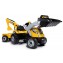 Trattore Smoby Max con Benna Scavatrice e Rimorchio