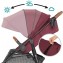Passeggino Kinderkraft Grande 2020 Burgundy