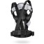 Hauck 4 Way Carrier- Marsupio per Neonati Ergonomico, Convertibile in 4 Posizioni con Supporto per Testa e Nuca Nero