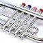 Bontempi Tromba cromata grande a 4 note