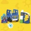 Costruzioni Mega Bloks Green Town Bus Ecologico Amici Bio