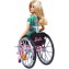 Bambola Barbie Fashionistas 165 Sedia a Rotelle 