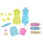Bambola Barbie Crayola Color Magic Station con Abiti da Colorare