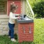 Smoby Spielhaus Natur mit Küche