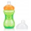 Tazza Nuby Easy Grip 300ml Verde Arancione