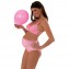 Slip Pre Parto Dominam Pharm in tulle Pois Rosa misura 4