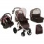 Trio Hauck Malibu Xl All In One Dots Black