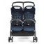 Passeggino Gemellare Peg Perego Aria Twin Shopper Geo Navy