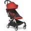 Passeggino Babyzen Yoyo 2 6+ Red Telaio Bianco