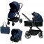 Trio Brevi Adon con Navicella Morbida Blue Blazer 087