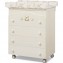Cassettiera Fasciatoio Erbesi Brigette 4 Bianco Anticato