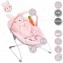 Sdraietta MoMi GLOSSY per bambini fino a 9 kg Bunny