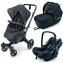 Trio Concord Neo Air Sleeper Travel Set Cosmic Black