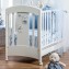 Lettino Picci Mami Bianco Azzurro