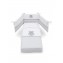 Set Erbesi Charly Bianco Grigio