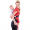 Fascia Porta Bebè Quaranta Settimane Babywrap Rosso Cuore
