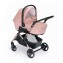 Trio Cam Fluido Easy Cuore Rosa i-Size Portata 22 Kg